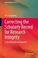 Correcting the Scholarly Record for Research Integrity: In the Aftermath of Plagiarism