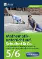 Mathematikunterricht auf dem Schulhof Klasse 5/6