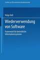 Wiederverwendung von Software: Framework für betriebliche Informationssysteme