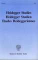 Heidegger Studies / Heidegger Studien / Etudes Heideggeriennes. Vol. 9 (1993)