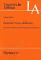 Deutsche Syntax deklarativ: Head-Driven Phrase Structure Grammar für das Deutsche