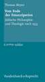 Vom Ende Der Emanzipation: Judische Philosophie Und Theologie Nach 1933