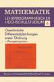 Gewöhnliche Differentialgleichungen erster Ordnung: Übungsprogramm