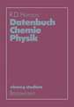 Datenbuch Chemie Physik