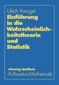 Einführung in die Wahrscheinlichkeitstheorie und Statistik