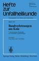 Bandverletzungen am Knie: 3. Reisensburger Workshop zur klinischen Unfallchirurgie, 27. Februar bis 1. März 1975