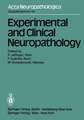 Experimental and Clinical Neuropathology: Proceedings of the First European Neuropathology Meeting, Vienna, May 6–8, 1980