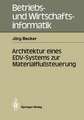 Architektur eines EDV-Systems zur Materialflußsteuerung