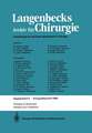 Verhandlungen der Deutschen Gesellschaft für Chirurgie: 106. Tagung vom 29. März bis 1. April 1989