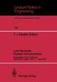 Low Reynolds Number Aerodynamics: Proceedings of the Conference Notre Dame, Indiana, USA, 5–7 June 1989