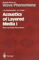 Acoustics of Layered Media I: Plane and Quasi-Plane Waves