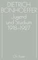 Jugend und Studium 1918-1927