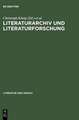 Literaturarchiv und Literaturforschung: Aspekte neuer Zusammenarbeit