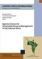 Agrarian Science for Sustainable Resource Management in Sub-Saharan Africa