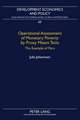 Operational Assessment of Monetary Poverty by Proxy Means Tests