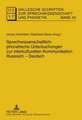 Sprechwissenschaftlich-Phonetische Untersuchungen Zur Interkulturellen Kommunikation Russisch - Deutsch: Eine Empirische Untersuchung Und Implikationen Fuer Das Spenderbindungsmanagement