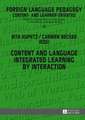 Content and Language Integrated Learning by Interaction