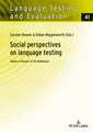 Social perspectives on language testing