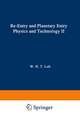 Re-entry and Planetary Entry Physics and Technology: II / Advanced Concepts, Experiments, Guidance-Control and Technology