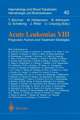 Acute Leukemias VIII: Prognostic Factors and Treatment Strategies