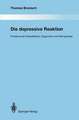 Die depressive Reaktion: Probleme der Klassifikation, Diagnostik und Pathogenese