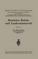 Deutsches Reichs- und Landesstaatsrecht