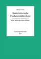 Kants lutherische Fundamentaltheologie