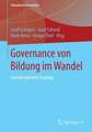 Governance von Bildung im Wandel: Interdisziplinäre Zugänge