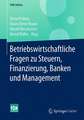 Betriebswirtschaftliche Fragen zu Steuern, Finanzierung, Banken und Management