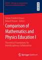 Comparison of Mathematics and Physics Education I: Theoretical Foundations for Interdisciplinary Collaboration