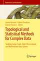 Topological and Statistical Methods for Complex Data: Tackling Large-Scale, High-Dimensional, and Multivariate Data Spaces