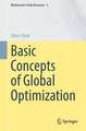 Basic Concepts of Global Optimization