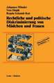 Rechtliche und politische Diskriminierung von Mädchen und Frauen