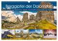 Berggipfel der Dolomiten (Wandkalender 2024 DIN A3 quer), CALVENDO Monatskalender