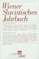 Wiener Slavistisches Jahrbuch Band 55/2009