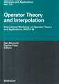 Operator Theory and Interpolation