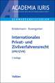 Internationales Privat- und Zivilverfahrensrecht (IPR/IZVR)