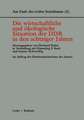 Die wirtschaftliche und ökologische Situation der DDR in den 80er Jahren