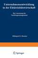 Unternehmensentwicklung in der Elektrizitätswirtschaft: Die Umsetzung des Nachfragemanagements