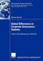 Global Differences in Corporate Governance Systems: Theory and Implications for Reforms