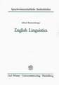 English Linguistics