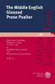 The Middle English Glossed Prose Psalter, Part 2: Edition Critique Partielle Et Etude Linguistique