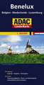 ADAC LänderKarte Benelux 1 : 300 000