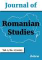 Journal of Romanian Studies – Volume 2, No. 2 (2020)