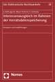 Interessenausgleich Im Rahmen Der Vorratsdatenspeicherung: Analysen Und Empfehlungen