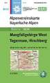 Mangfallgebirge West, Tegernsee, Hirschberg 1:25.000