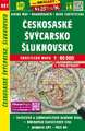 Wanderkarte Tschechien Ceskosaske Svycarsko, Sluknovsko 1 : 40 000