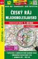 Wanderkarte Tschechien Cesky raj, Mladobleslavsko 1 : 40 000