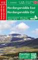 Hardangervidda Ost, Wander - Radkarte 1 : 50 000