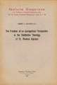 The Problem on an Apologetical Perspective in the Trinitarian Theology of St. Thomas Aquinas